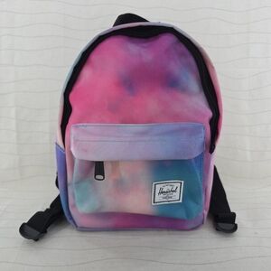 Herschel Womens Classic Mini Backpack Tie Dye Cloudburst Pink Purple Blue